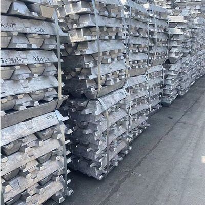 Quality  25Kg AL99.70A AL99.70 Aluminium Ingots A7 6063 Clean White factory