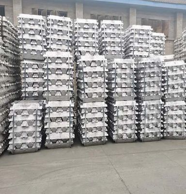 ποιότητας  25Kg 99.7 Primary Aluminium Ingots 99.8 99.9 Pure Aluminum Ingot εργοστάσιο