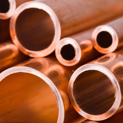 1M To 12M Metal Non Ferrous Seamless Copper Tube For Air Conditioner Refrigeration