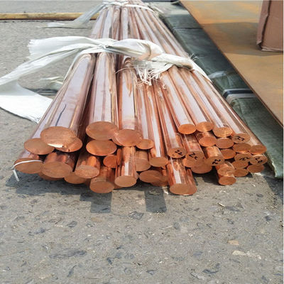 Dia 2 - 90mm C11000 Half Hard Copper Red Copper Bar 99.9% Purity