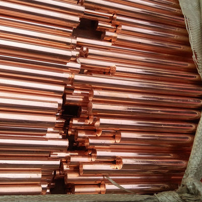C17300 C17500 Copper Round Bar Beryllium Bronze Pure Solid Copper Bus Bar
