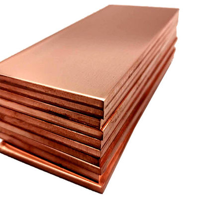 C1100 C1220 2mm Brass Plate Cold Rolled Copper Sheet 0.5mm 1mm 4X8 Copper Plate