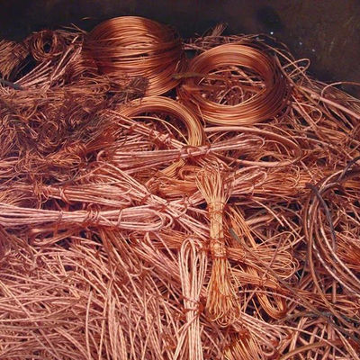 Electrical Clean Copper Waste Wire Scrap Metal Ingot 1 Ton Cold Hot Rolled