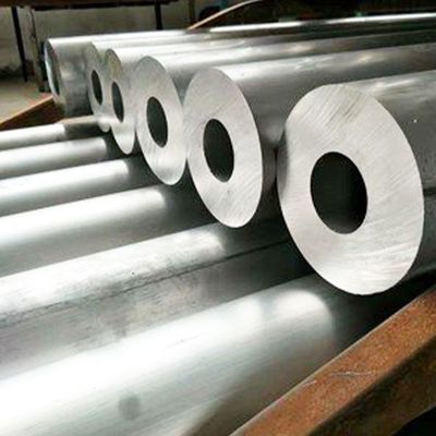 6061 T6 Silver JIS 25.4 Mm 10mm  Anodised Aluminium Tube ASTM B209