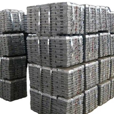 Thỏi kẽm màu xám bạc Chất liệu kim loại kẽm 99.995 99.996