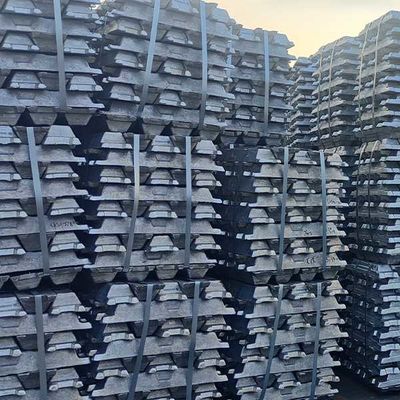 Çinko Alüminyum Külçeler ADC12 A8 A360 A380 A00 Çinko Metal Külçe 99,9 99,8