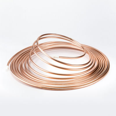 15mm ASTM A254 Copper Tube Seamless Copper Coil For Ac Aluminum Pancake