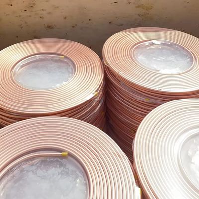 Fireproof PE Insulated Copper Pipe Tube Air Conditioner Copper Pipe Coil 15mm