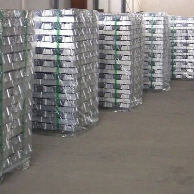 Çinko Alüminyum Külçeler ADC12 A8 A360 A380 A00 Çinko Metal Külçe 99,9 99,8