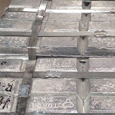 JIS Glossy ASTM Zinc Ingot Spot Zinc Aluminum Casting For Die Castings