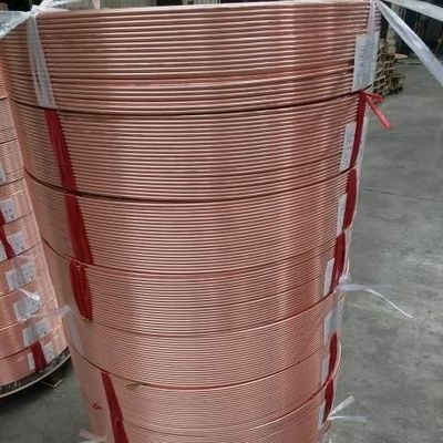 Fireproof PE Insulated Copper Pipe Tube Air Conditioner Copper Pipe Coil 15mm