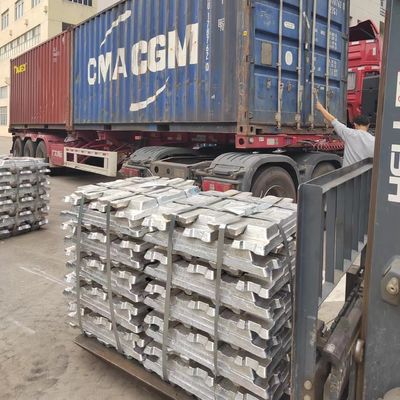 Customizable Aluminum Ingot China Factory Aluminum Ingot A7 A8