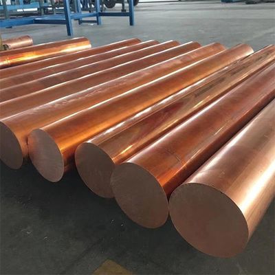 High Hardness Beryllium Copper Rod C17200 Bronze Mold Alloy Non-Ferrous Metal Pure Bar