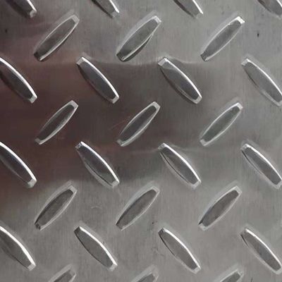 Aluminum Checkered Diamond Plate 3003 5052 6061 Embossed Perforated Sheet