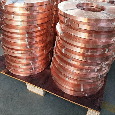 high quality C1200 T2 0.1mm to 5mm thickness copper strip tape brass strip coil